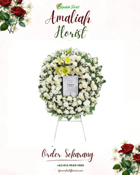 Krans Bunga Duka Kemala Raja